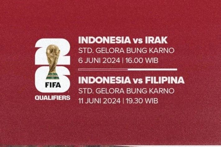 Jadwal Kick Off yang  Timnas Indonesia vs Irak QWC Zona Asian 2026 PPutaran Kedua Dimajukan